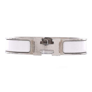Hermes Narrow Clic H Bracelet Enamel